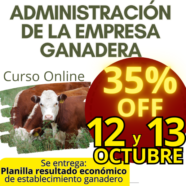 Producto - Curso online Administración de la Empresa Ganadera - 0