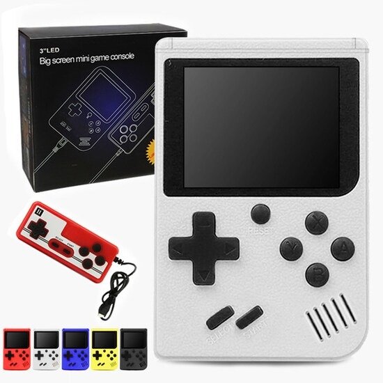 Producto - Mini Game Box Plus Consola De Juegos Retro Display Con Joystick