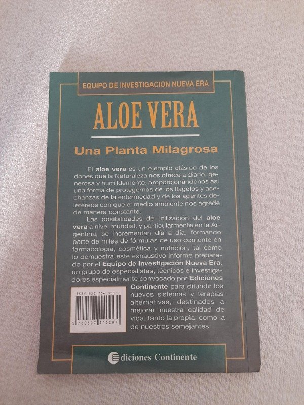 Producto - Aloe Vera - Una Planta Milagrosa - Continente - 3