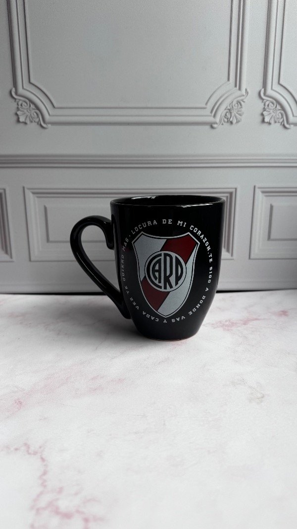 Producto - Taza bombe negra - RIVER