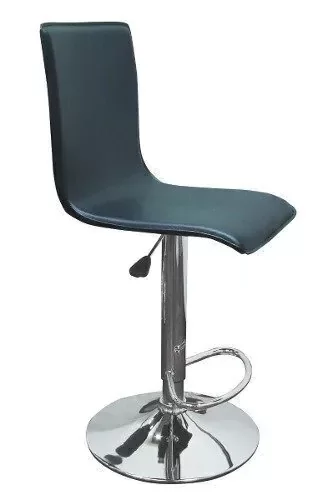 Producto - Banqueta Ecocuero Respaldo Alto / Negro