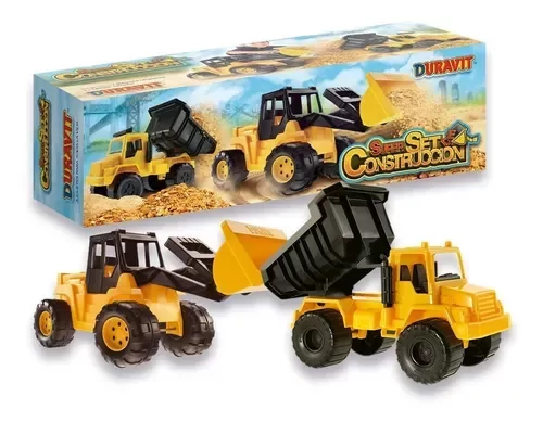 Producto - Super set constructor camion y excavadora grande cod 205