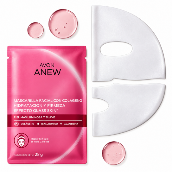 Producto - Mascarilla Facial Efecto Glass Skin - Anew - 0