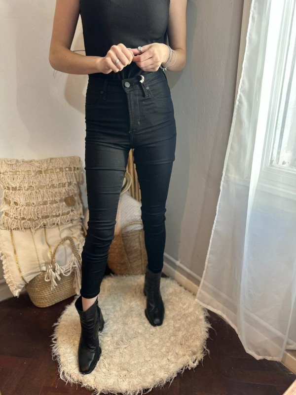 Producto - Pantalon Jazmin Chebar Negro chupin - 1