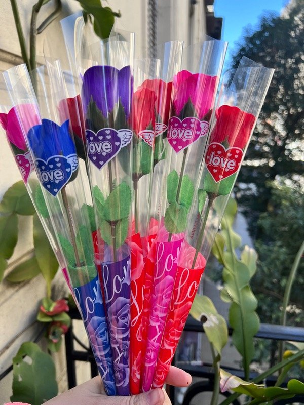 Producto - 2 rosas pétalo de jabón