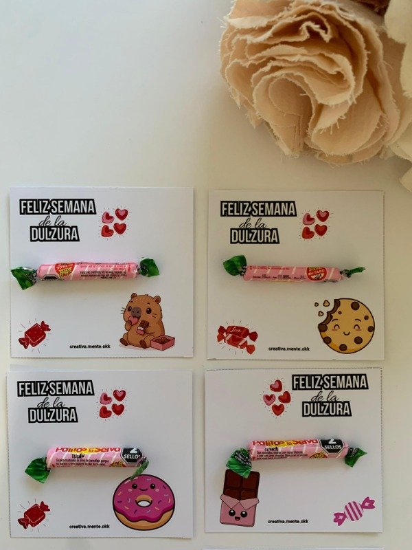 Producto - Tarjetas Dulceras