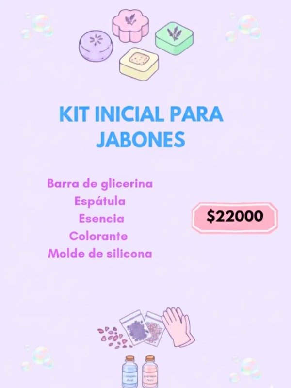 Producto - KIT INICIAL PARA JABONES CF1378
