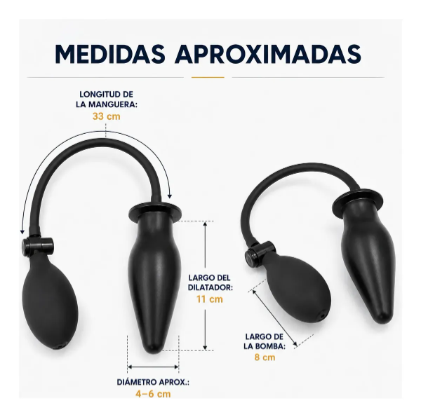 Producto - Plug Anal con Inflador - 1