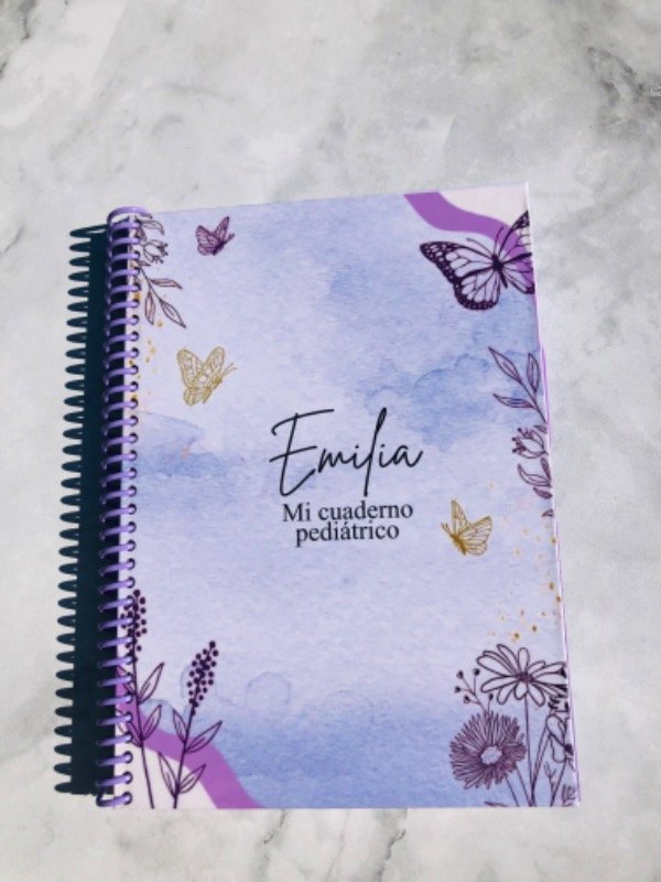Producto - Agenda pediátrica con separadores temática a elección