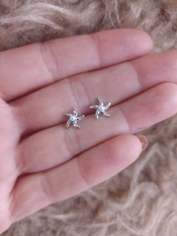 Producto - Aritos estrella y perla