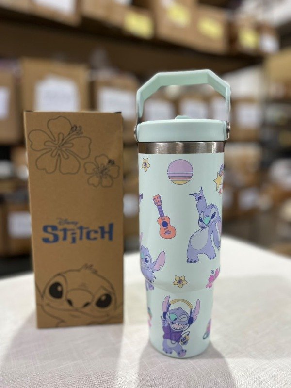 Producto - VASO TERMICO 900ML ( LICENCIA) AC INOX LILO Y STITCH 8868 - 0