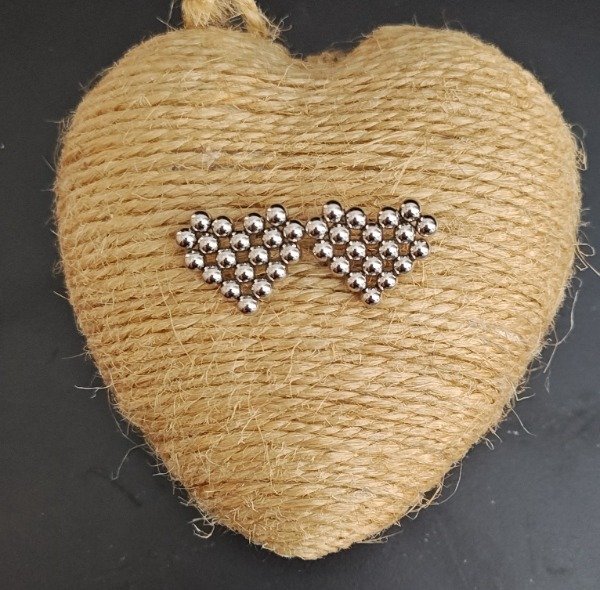 Producto - Aros Corazones Puntitos