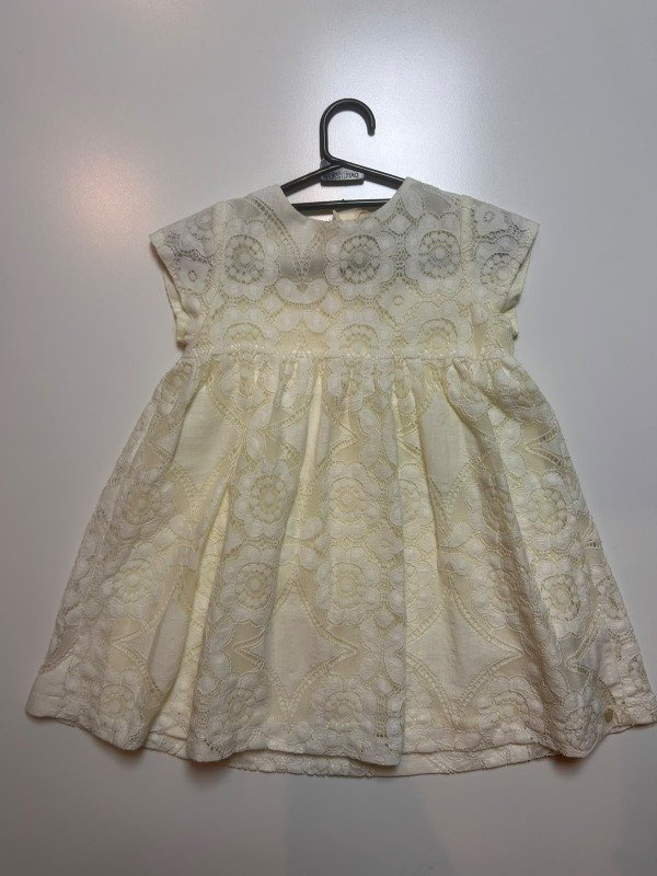 Producto - Vestido blanco de encaje marca Little Akiabara - 1