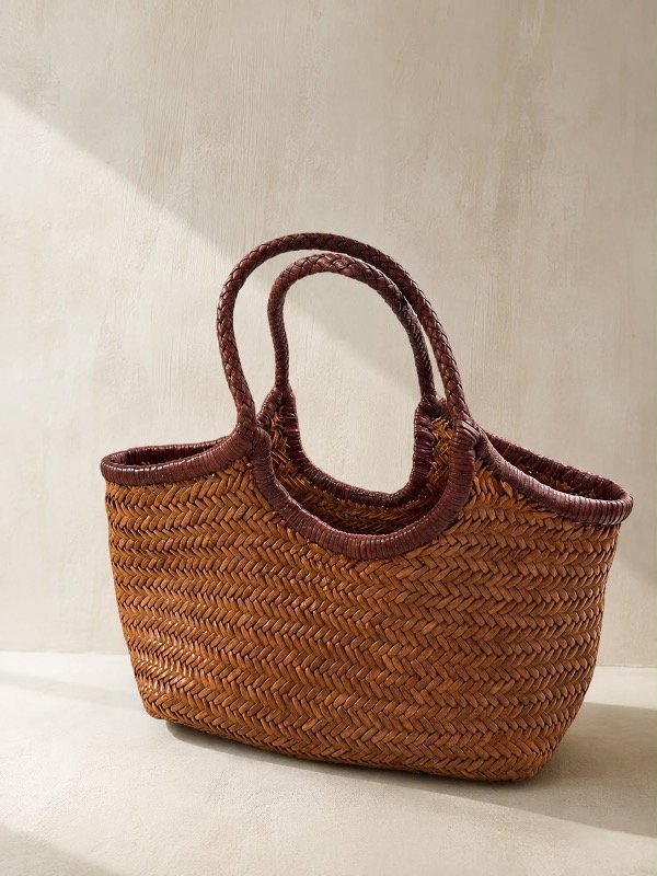Producto - The Half Moon Canasta / Tan and Mocca - 2