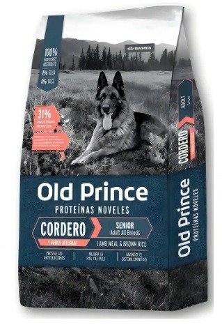 Producto - Old Prince - Proteínas Noveles Adultos Senior Cordero y Arroz Integral