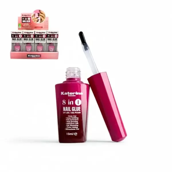 Producto - 8 en 1 Katerina 15ml Base, kapping, press gel