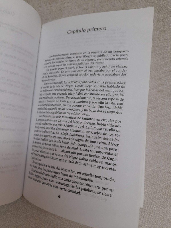 Producto - Diez Negritos - Biblioteca Agatha Christie - Booket - 3