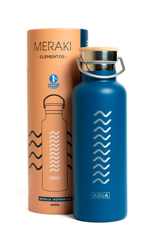 Producto - Botella Isotermica Meraki 600ml Azul