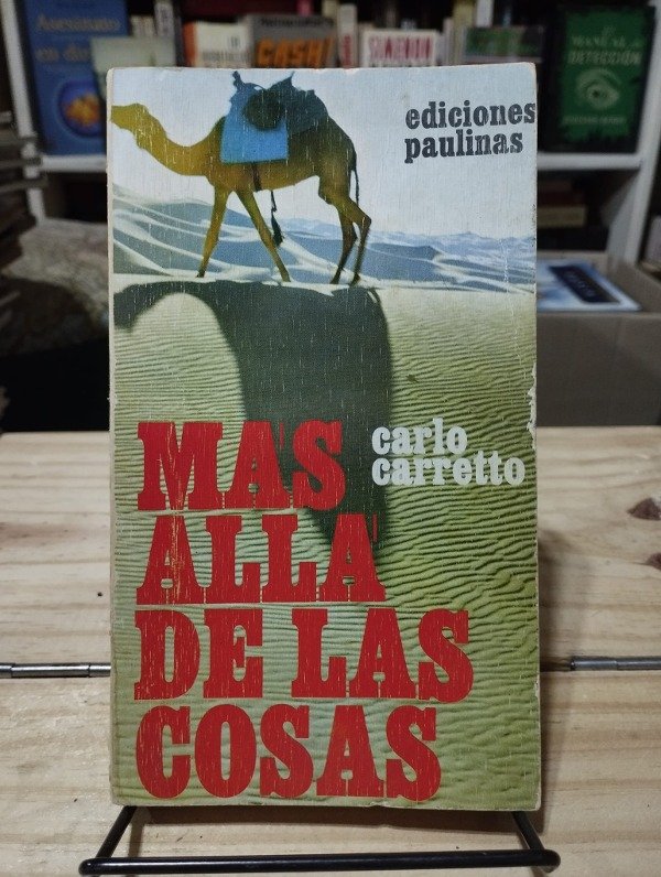 Producto - MÁS ALLÁ DE LAS COSAS - Carlo Carretto