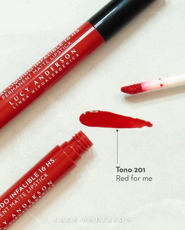 Producto - Labial líquido infalible 16hs Lucy Anderson