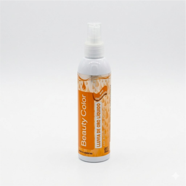 Producto - Lluvia de Oro Líquido x 200ml. Beauty Color