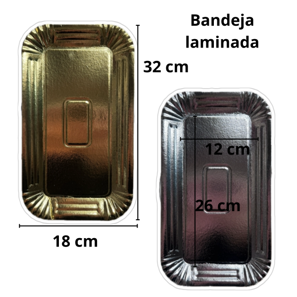 Producto - Bandeja de Cartón Laminada Pionono