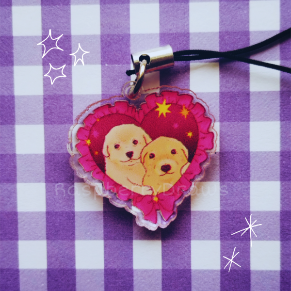 Producto - Charm - Perritos amigos