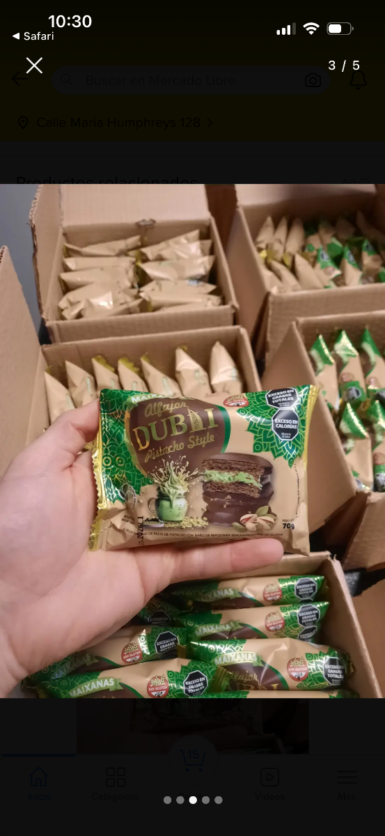 Producto - ALFAJOR MAIXANA DUBAI