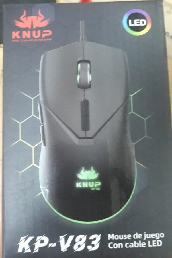 Producto - MOUSE OPTICO C/CABLE KP-V83