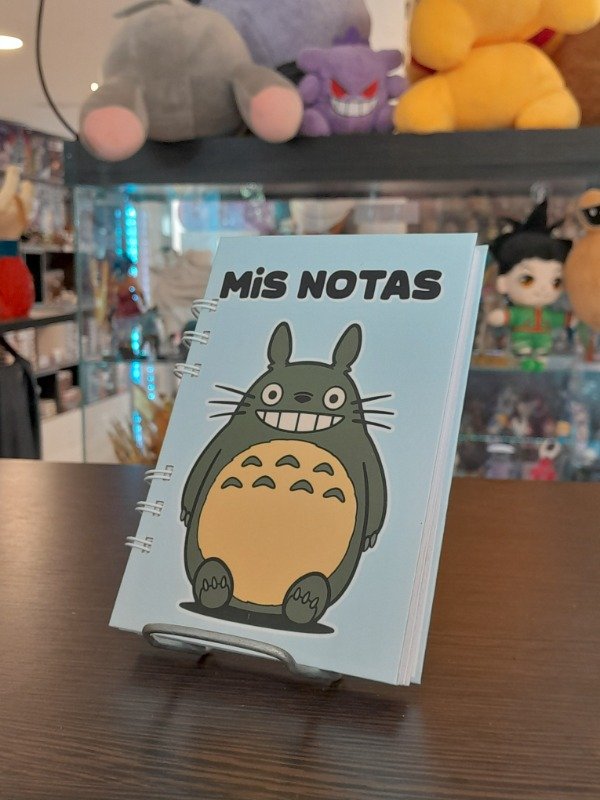 Producto - Anotador A6 con espiral -  Totoro