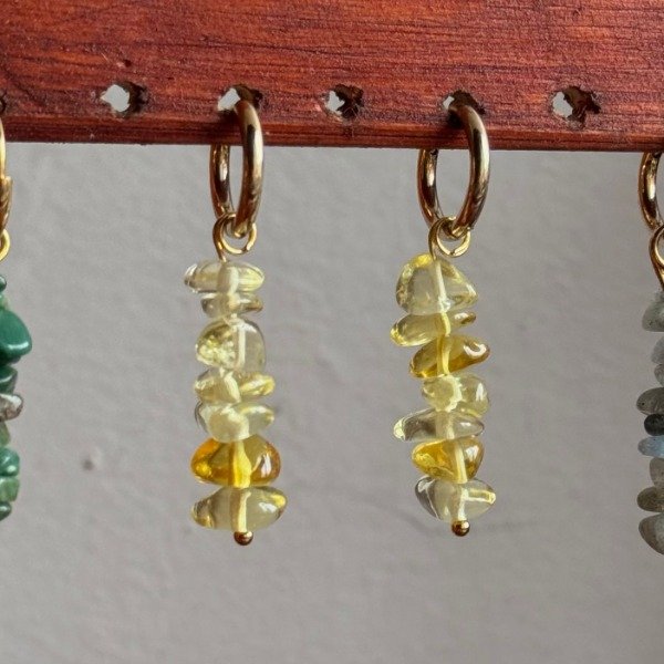 Producto - AROS CIELO CUARZO CITRINO GOLDEN