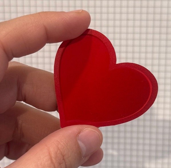 Producto - Sticker cora rojo