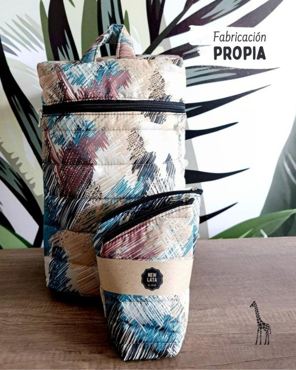 Producto - Set Mochila + New latas Amanecer