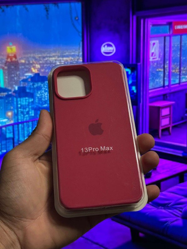 Producto - FUNDA SILICONE IPHONE 13 PRO MAX (BORDO)