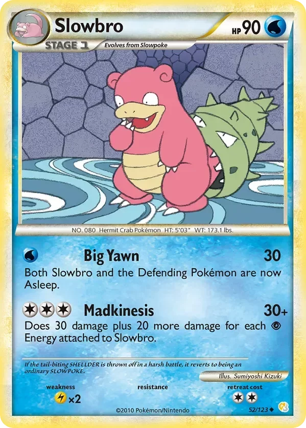 Producto - Slowbro - 52/123 - HeartGold and SoulSilver