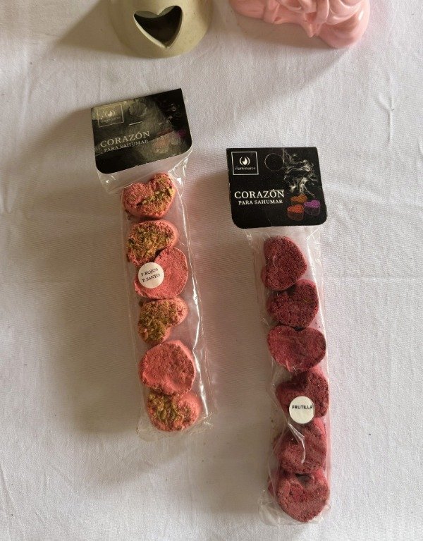 Producto - Corazones para Sahumar