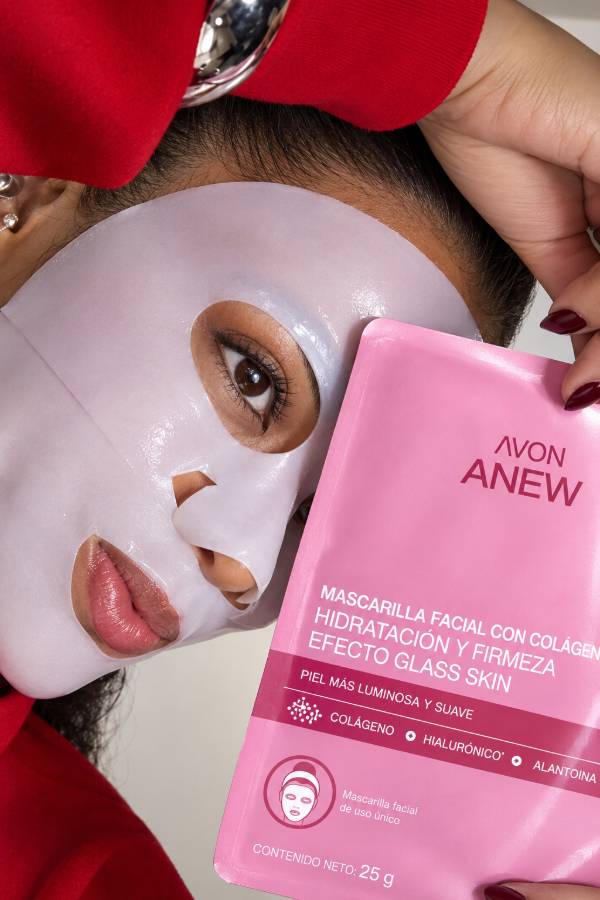 Producto - Mascarilla Facial Efecto Glass Skin - Anew - 1