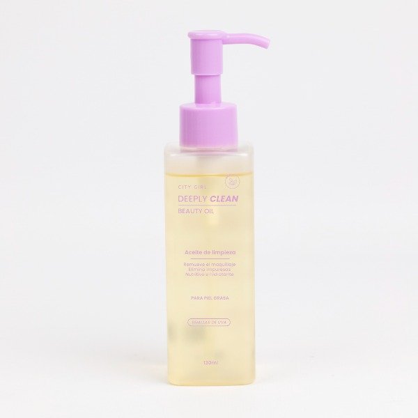 Producto - City Girl Aceite de Limpieza facial Uva Piel Grasa 130ml