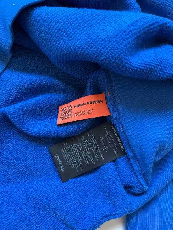 Producto - Heron Preston Blue Thermal Censored FW22 - 7