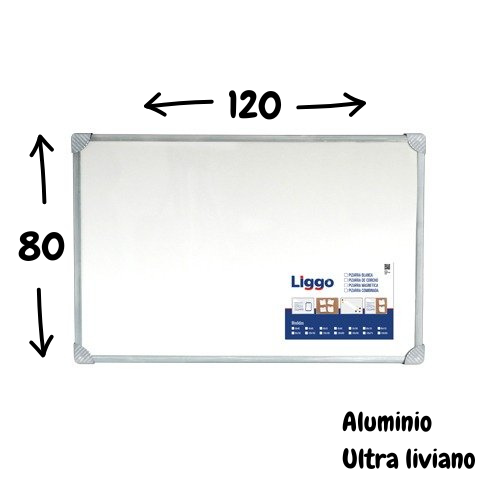 Producto - PIZARRA BLANCA LIGHTBOARD 80X120