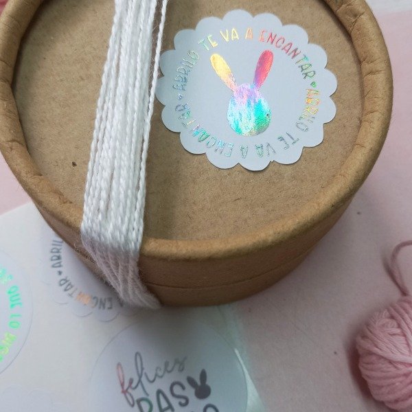 Producto - Stickers con stamping pascuas