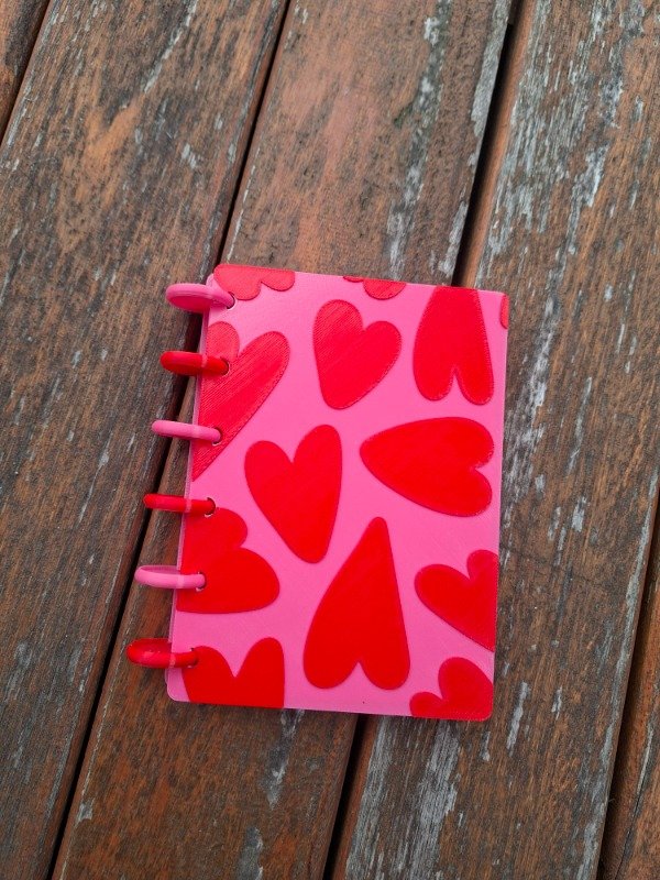Producto - Anotador A6 - Corazones II