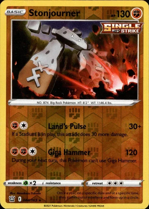 Producto - Stonjourner - 084/163 - Battle Styles - Reverse Holo