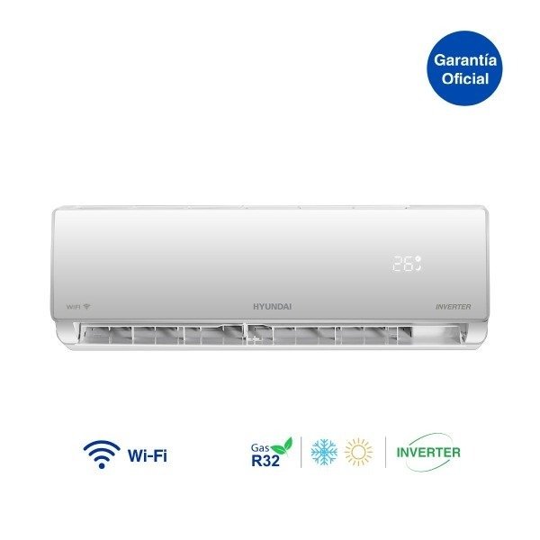Producto - AIRE ACONDICIONADO HYUNDAI 5000W INVERTER WIFI FRIO-CALOR (HY11INV-5000FCW)