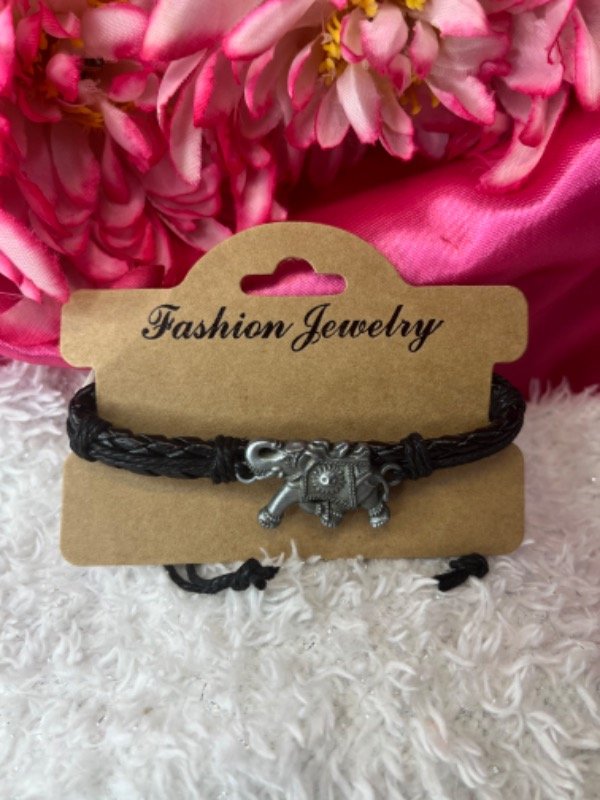 Producto - Pulsera de cuero negro simple-Diferentes modelos - 2