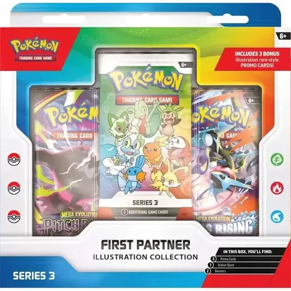 Producto - Pokémon TCG First Partner Series 3