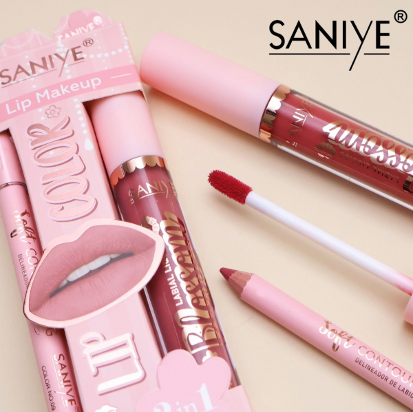 Producto - Dúo labial + delineador x 3 set