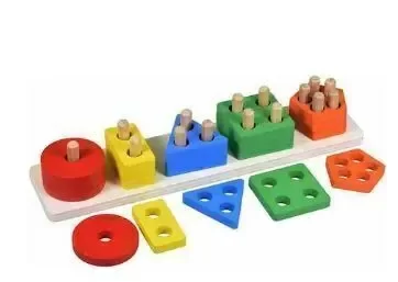 Producto - Encastre geometricos apilables