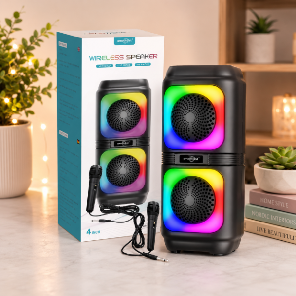 Producto - Parlante Bluetooth 4x2 Con Micrófono