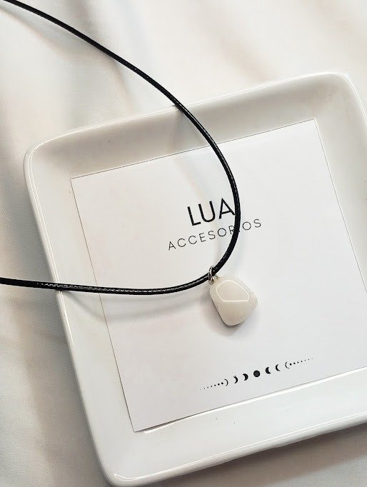 Producto - Collar cuarzo blanco